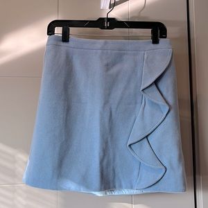 JCrew Mercantile powder blue skirt